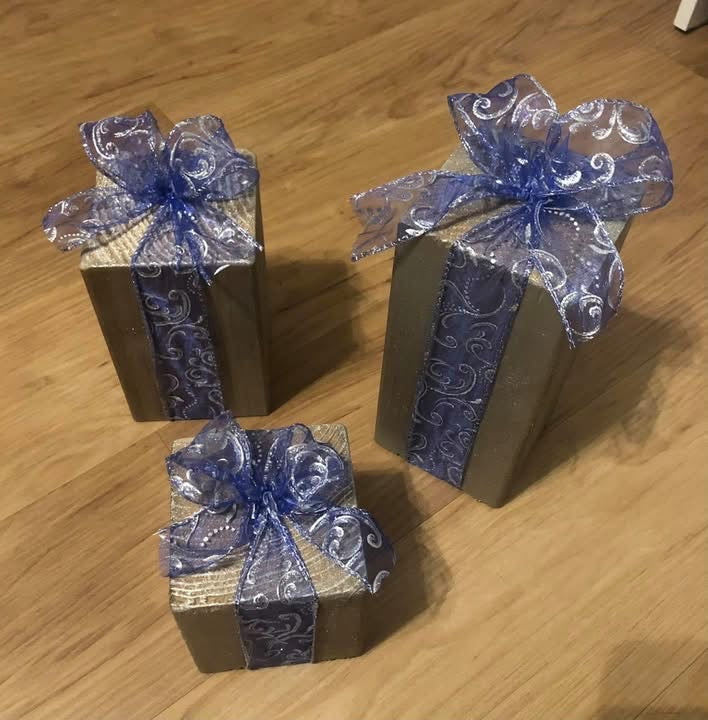 Wooden presents