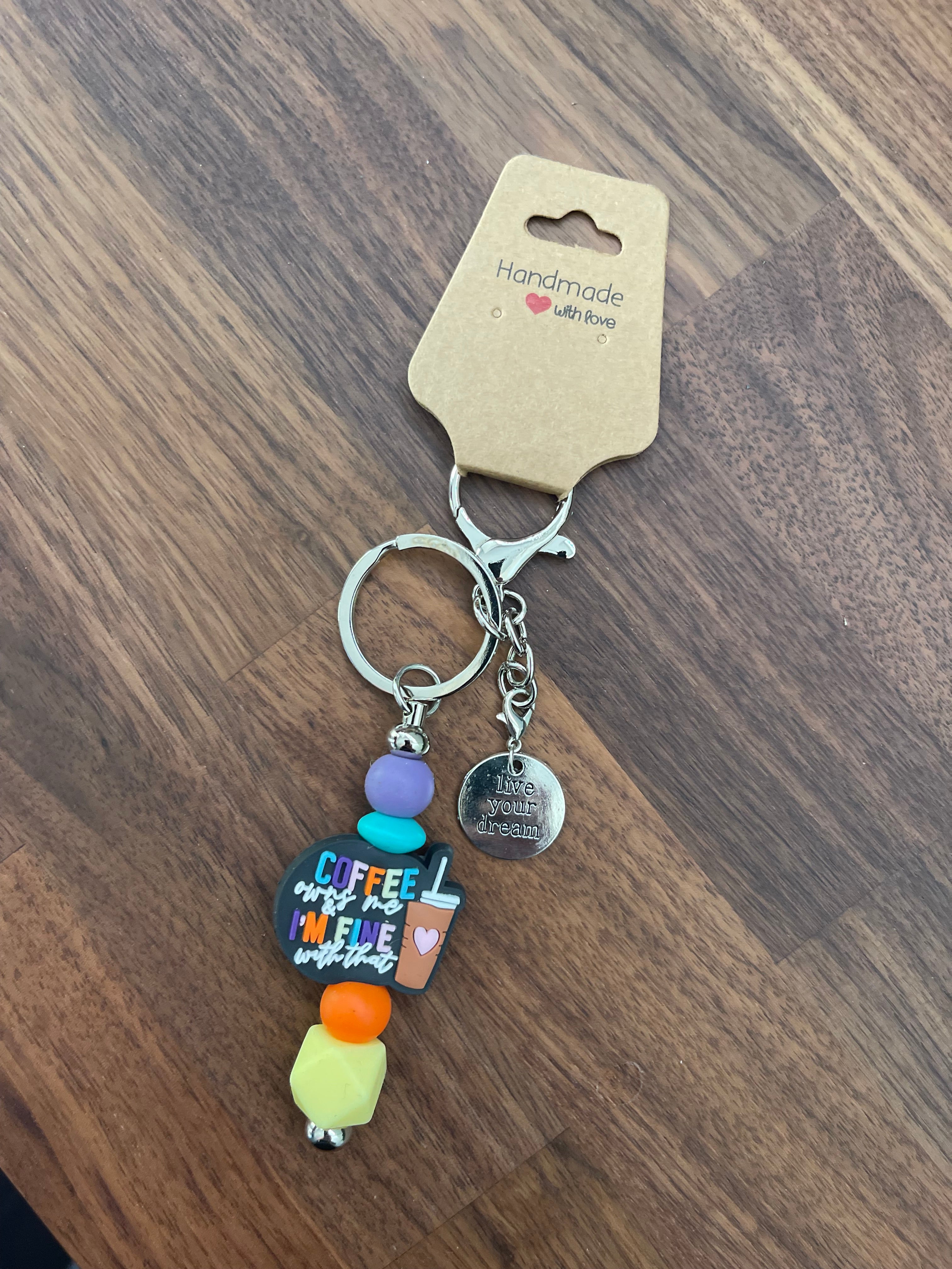 Keychain with cute inspirations
