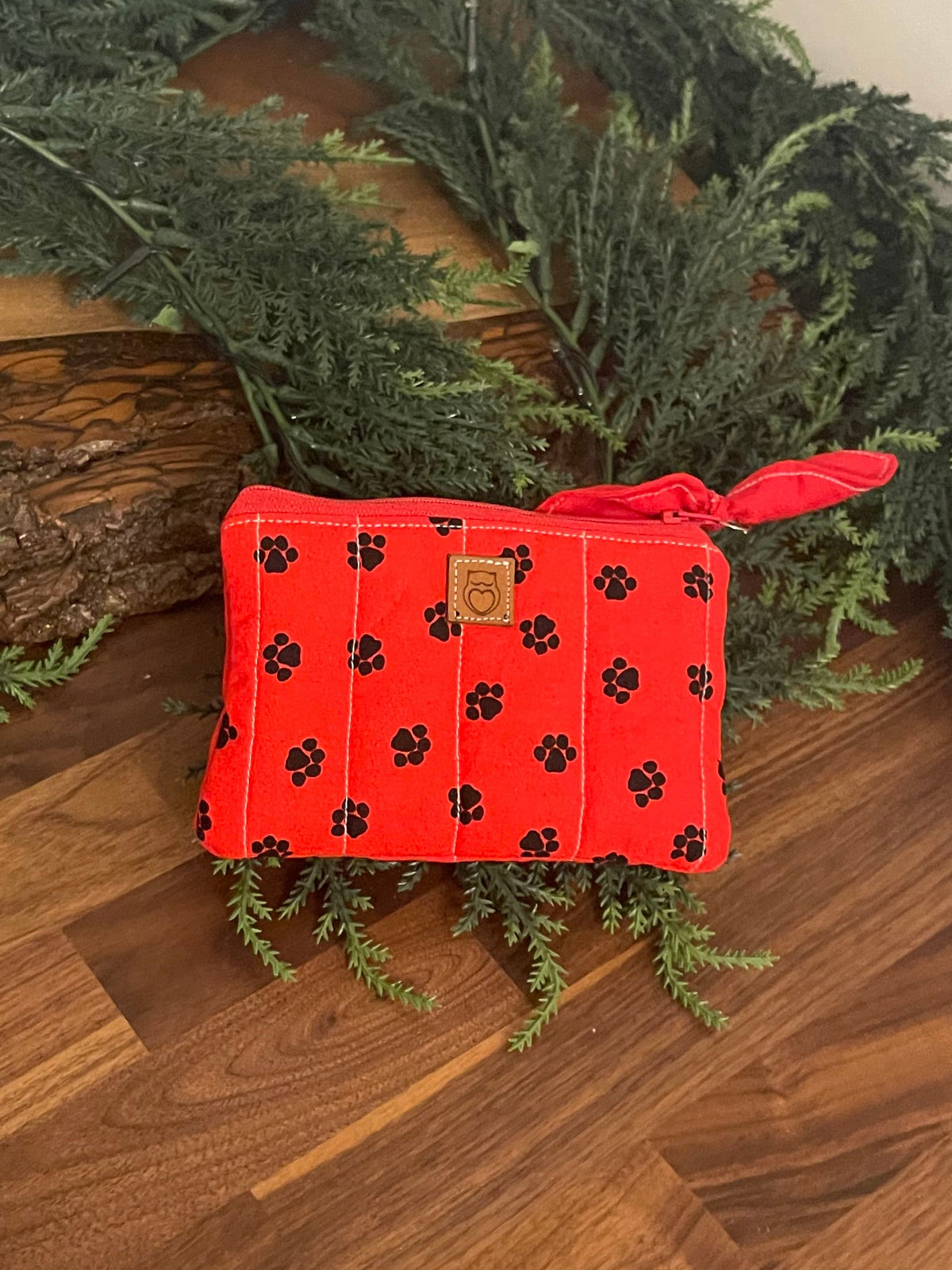 Quilted coin purse