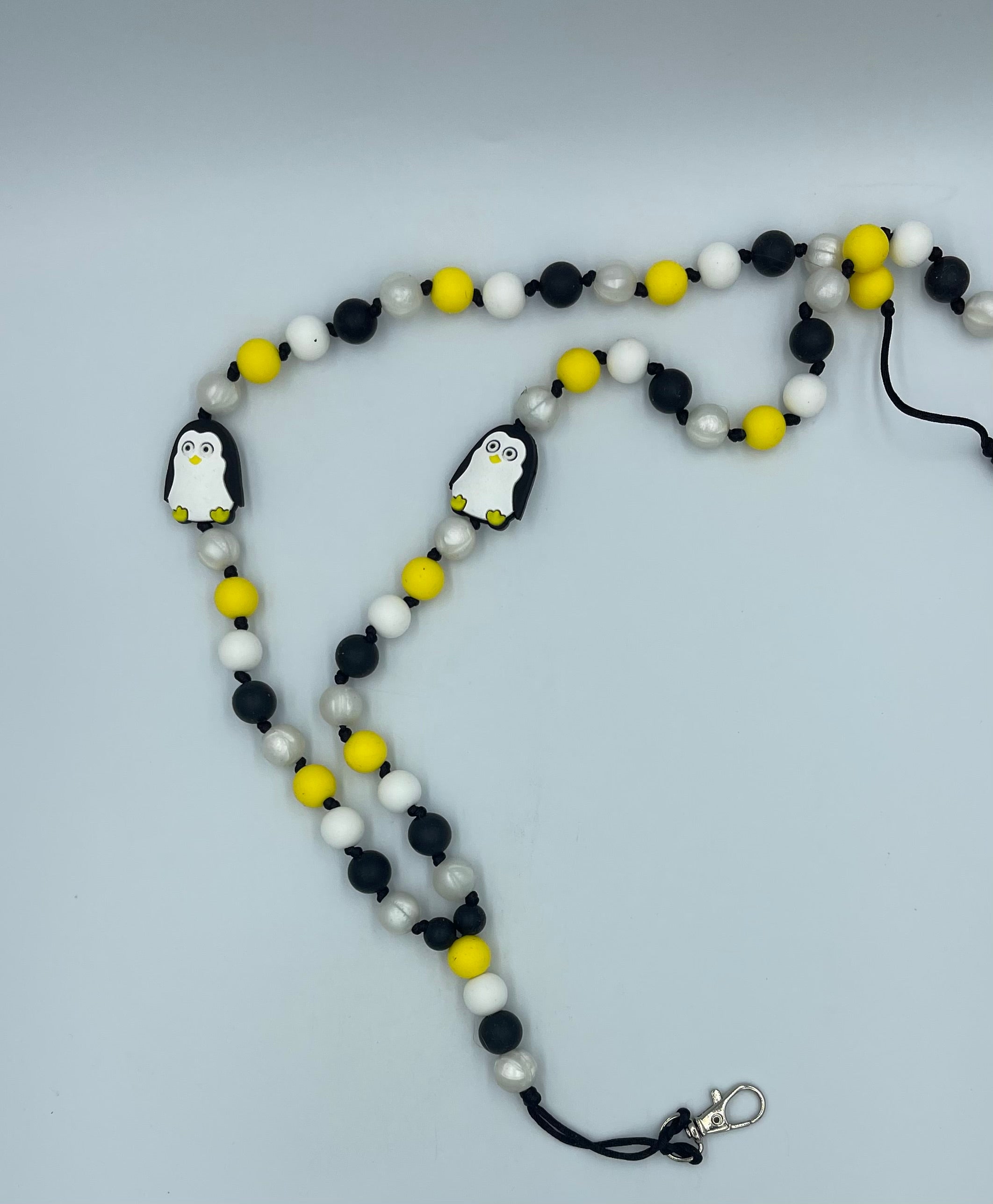 Silicone bead lanyards