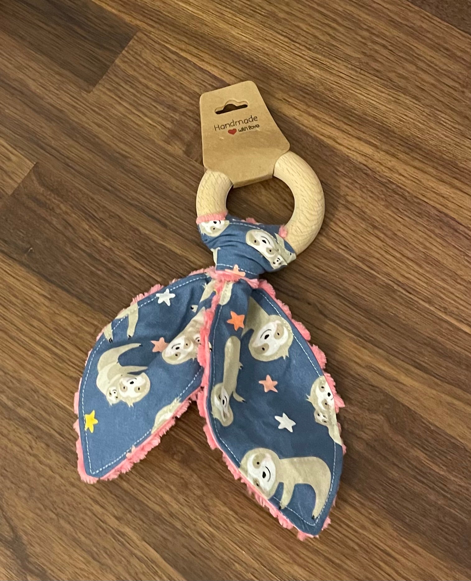 Wood teether