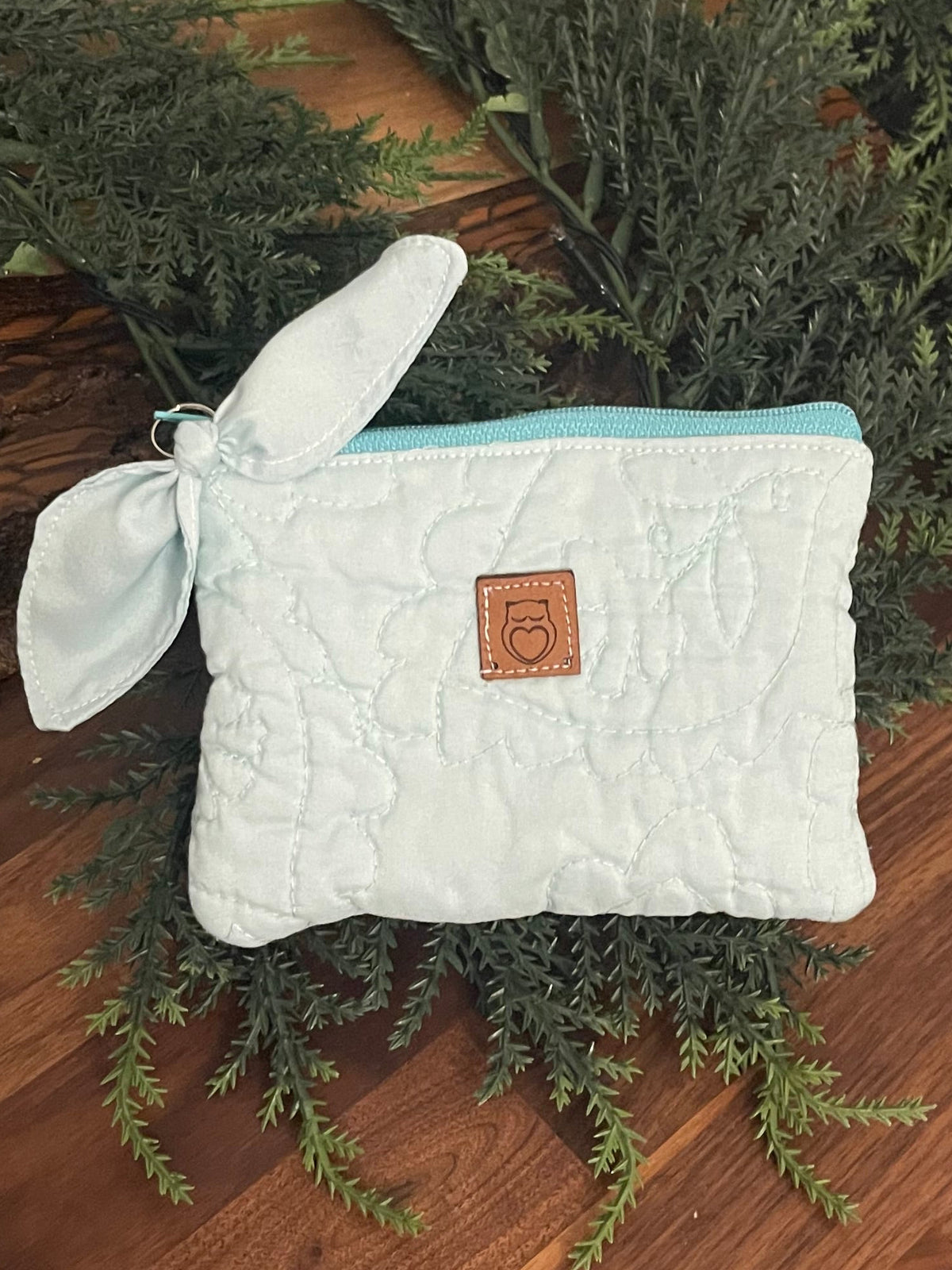 Quilted coin purse