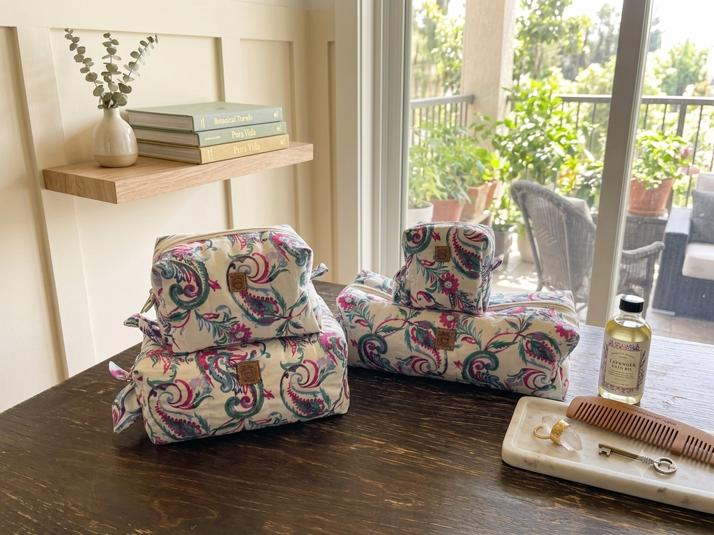 Makeup Bag Set of 4