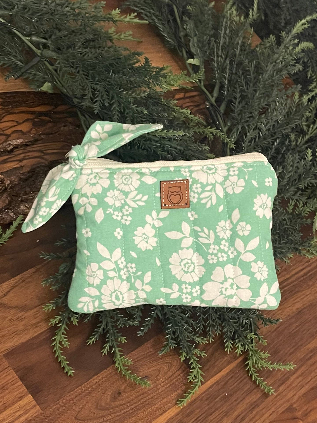 Quilted coin purse