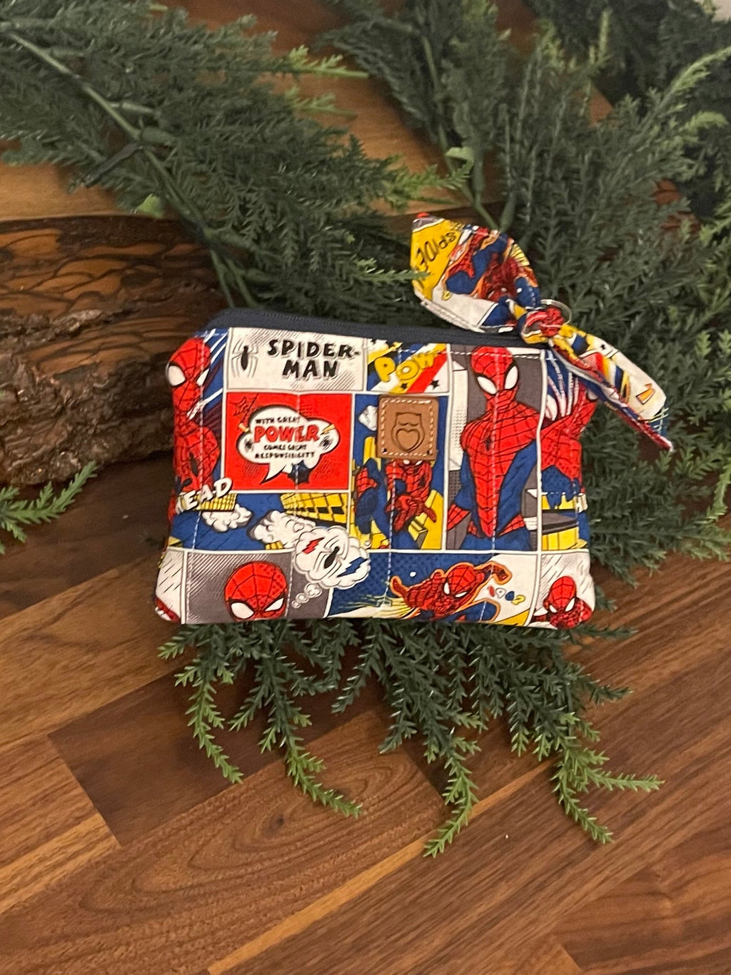 Quilted coin purse