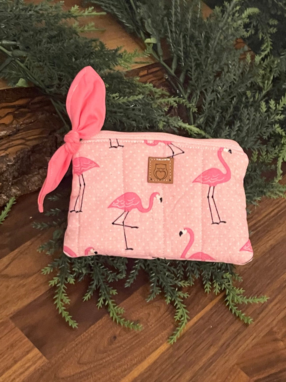Quilted coin purse