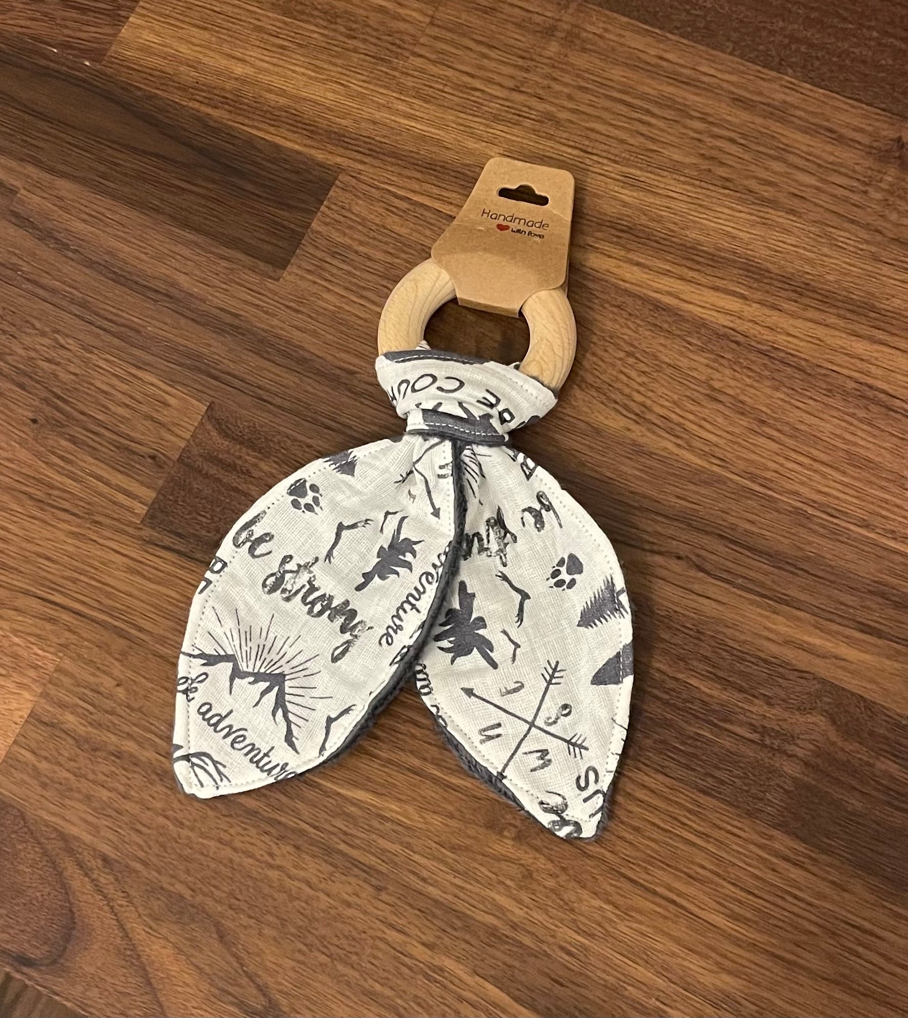 Wood teether