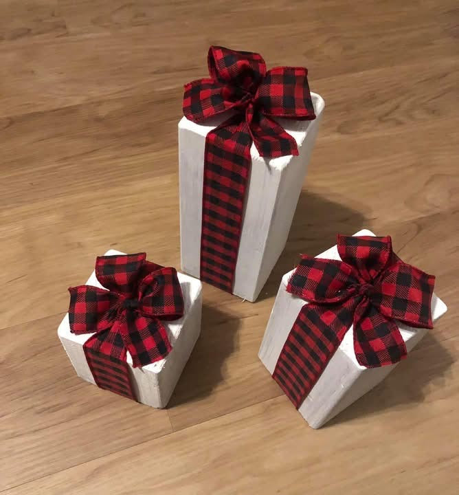 Wooden presents