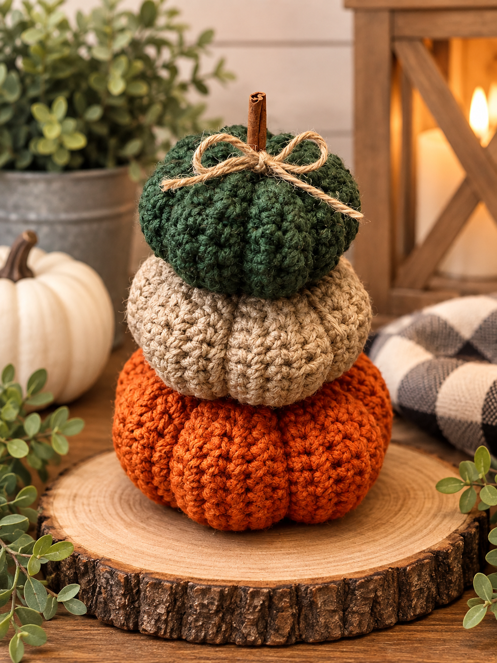 Stackable pumpkin sets