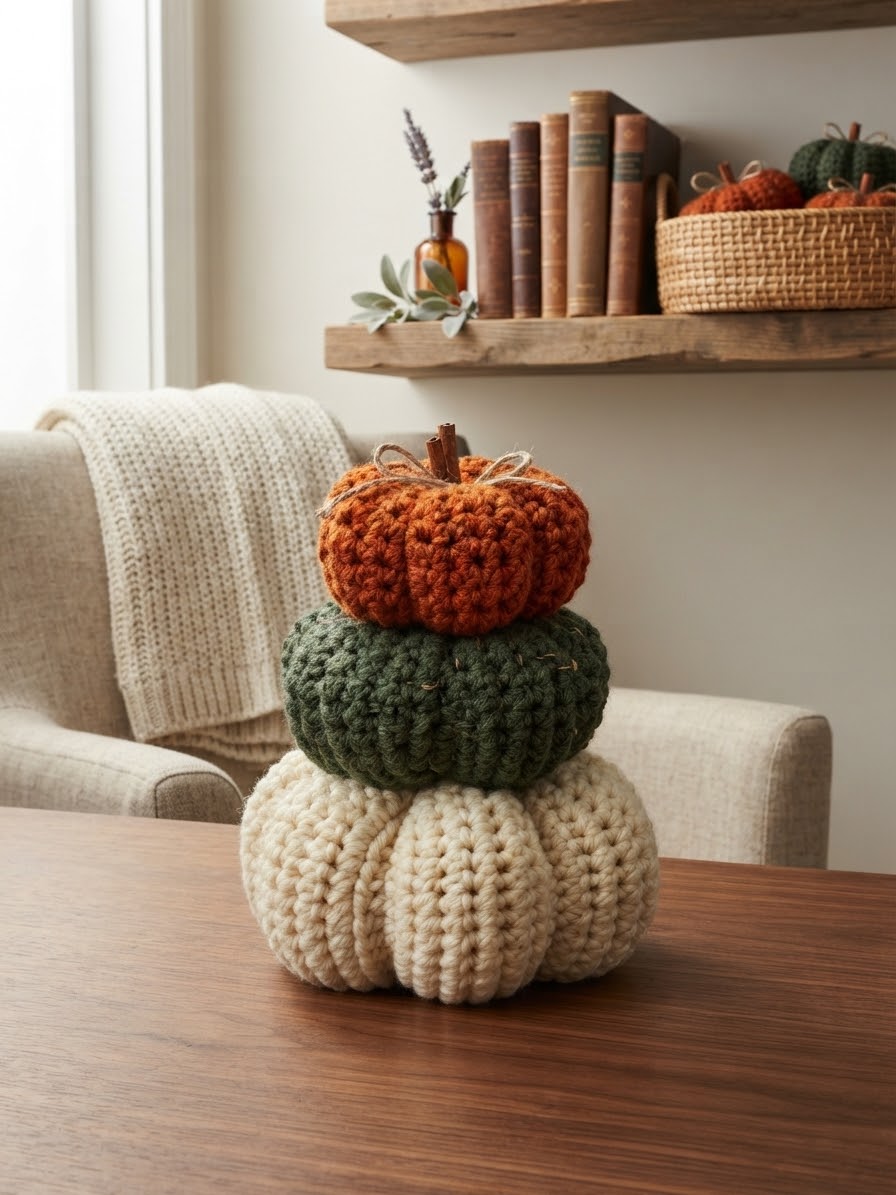 Stackable pumpkin sets
