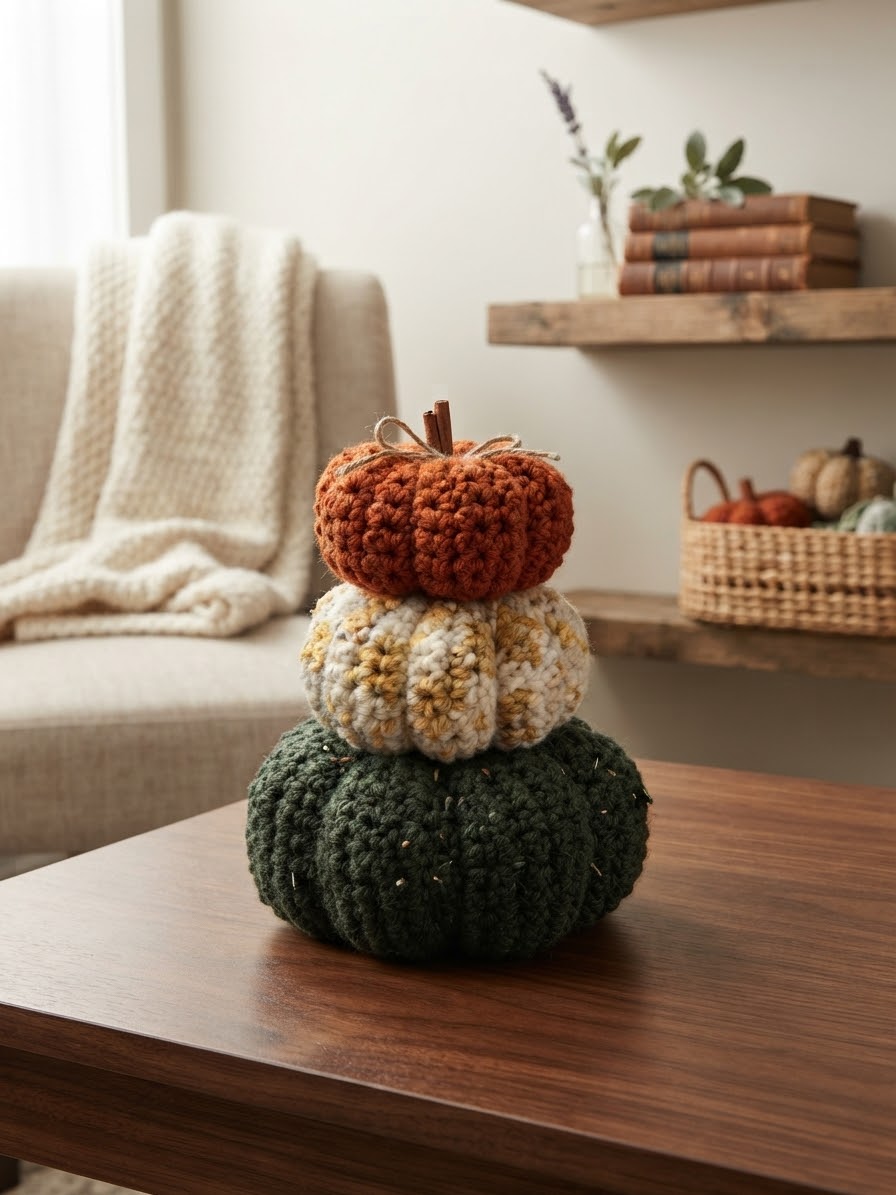 Stackable pumpkin sets