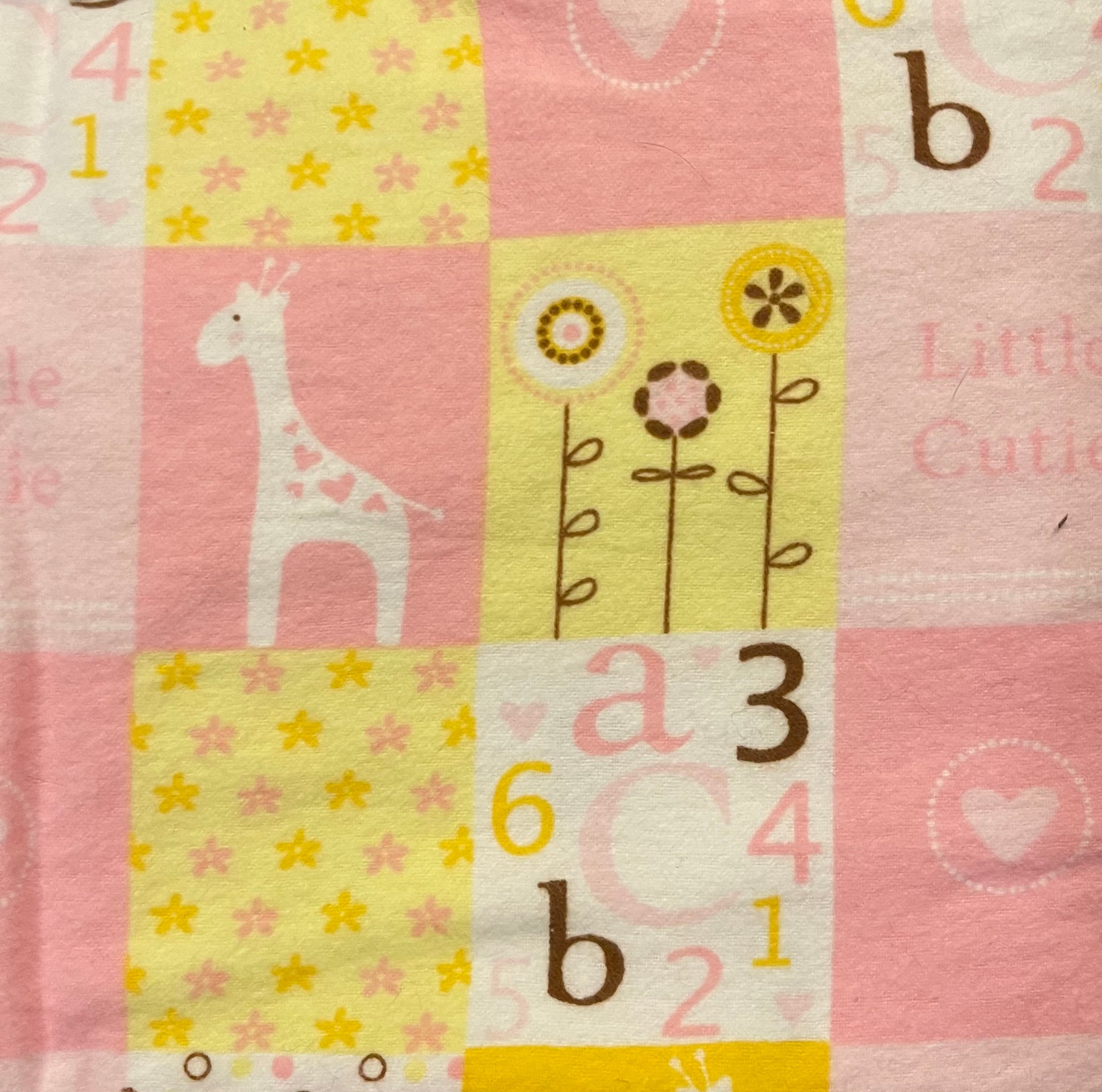 Crochet edge receiving blanket