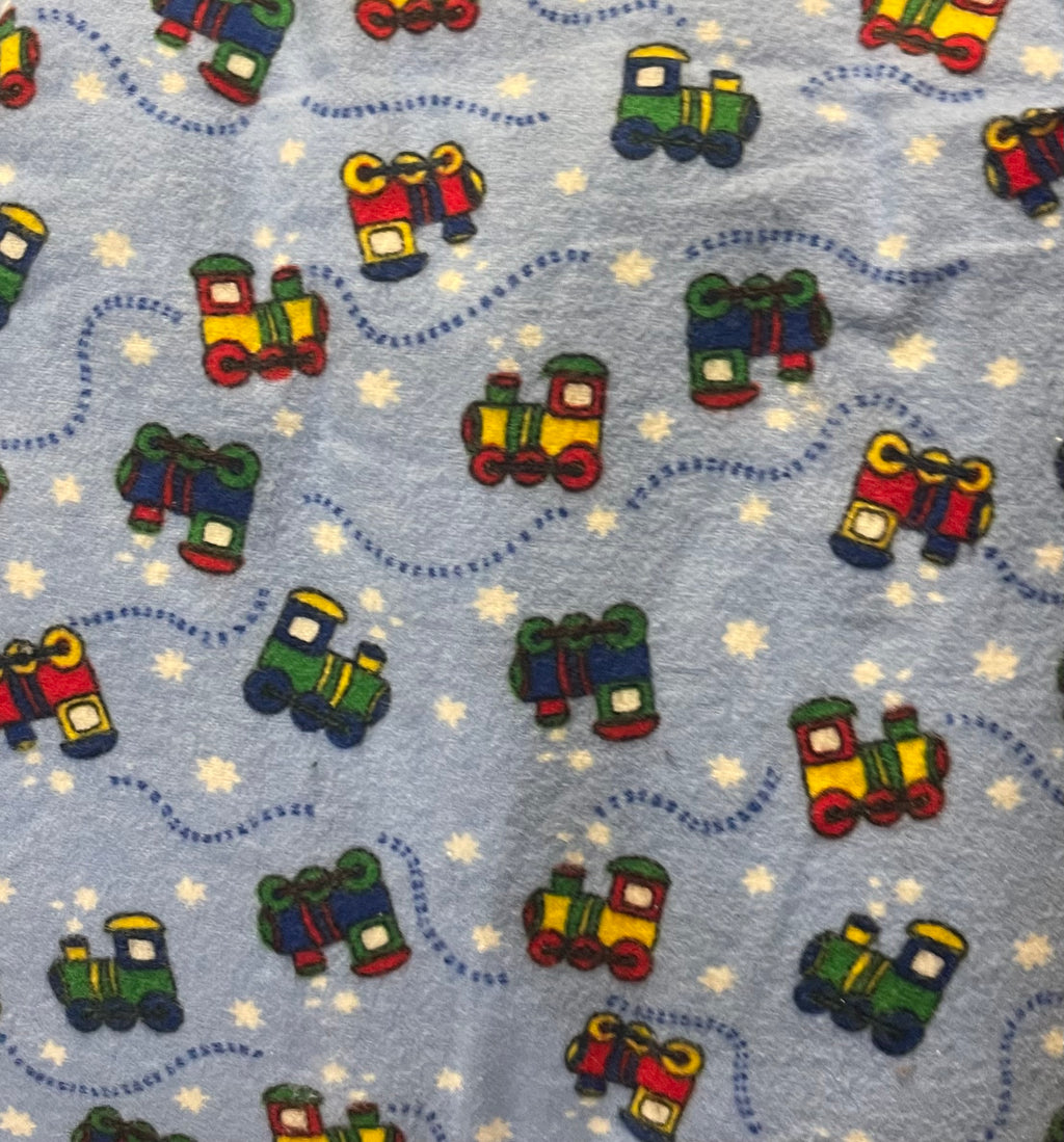 Crochet edge receiving blanket