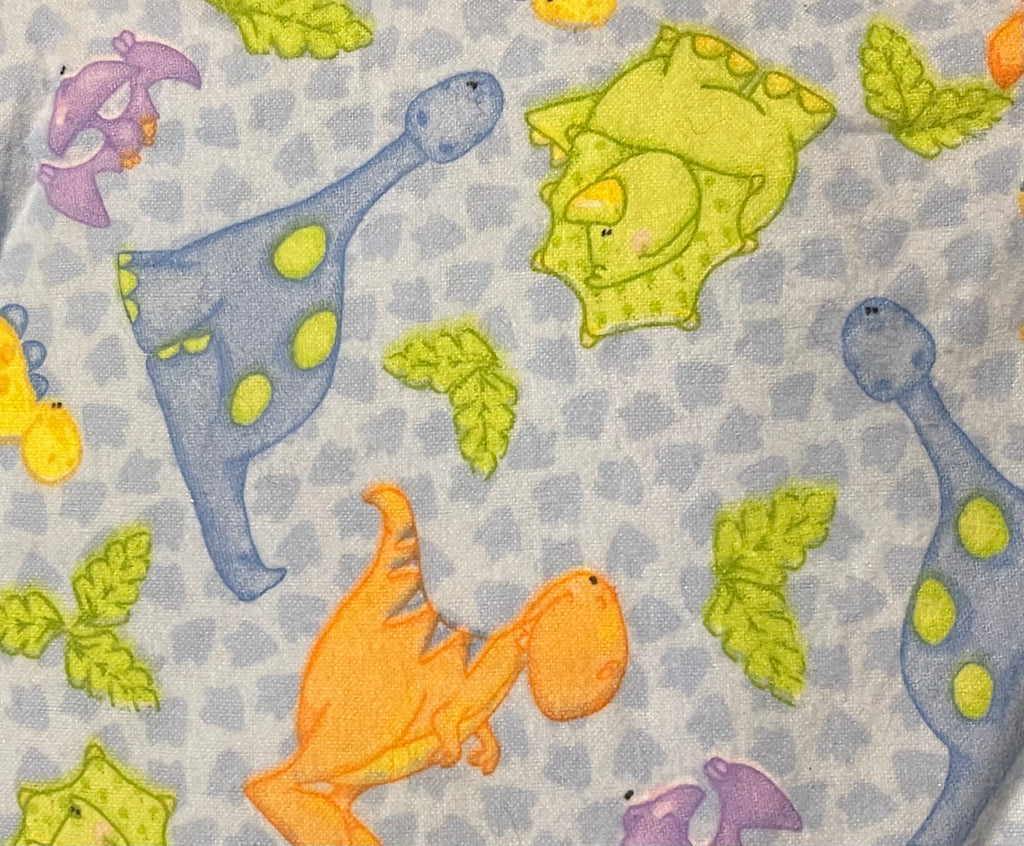 Crochet edge receiving blanket