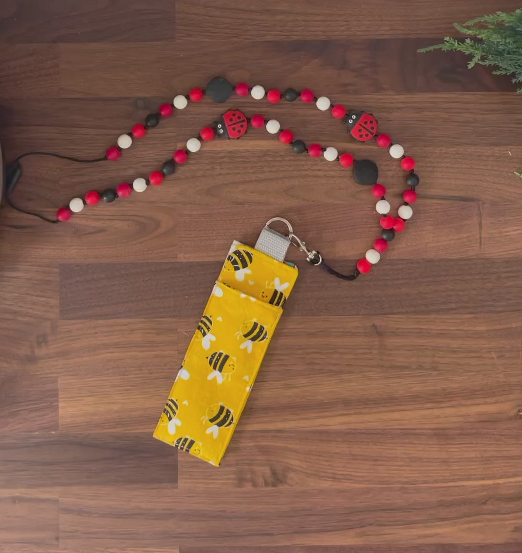 Pen holder lanyards
